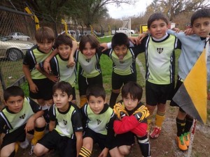 Uno de los equipos "palomeritos" de cancha chica.
