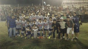 La última foto de Atlético Río Tercero jugando oficialmente en el Antonio Collini.