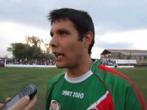 Diego Palleres, ex Argentino Peñarol.