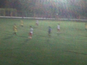 En el primer tiempo hubo mucha intensidad en el juego.