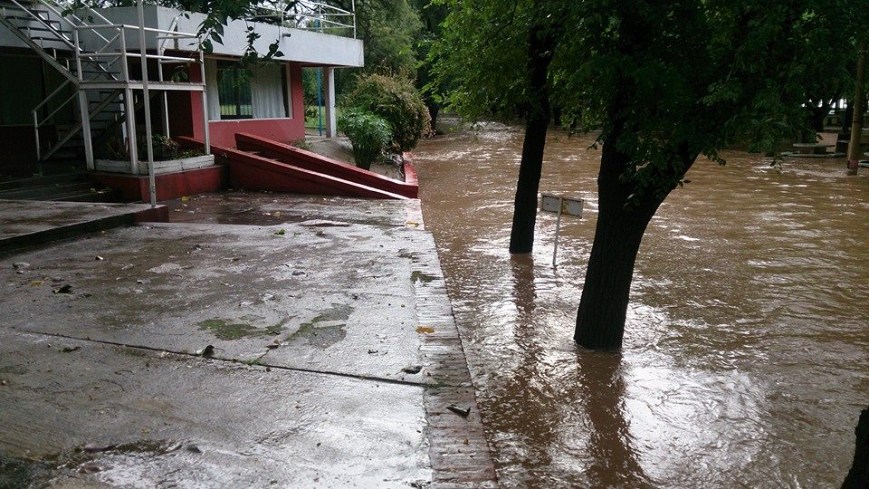 Crecida del Río Ctalamuchita - Balneario de Villa Ascasubi