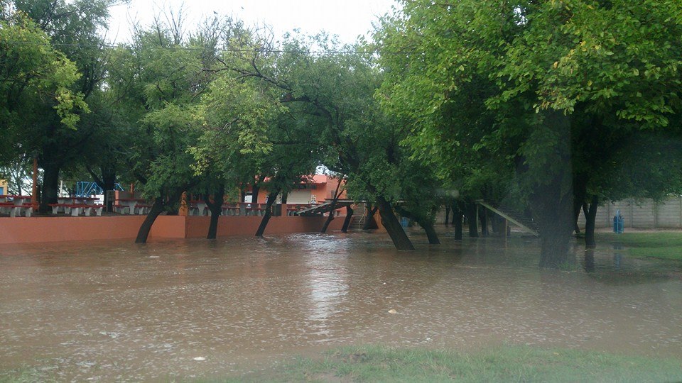 Crecida del Río Ctalamuchita - Balneario de Villa Ascasubi
