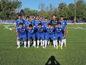 Formación de Olayón ayer (Facebook de Olayón).