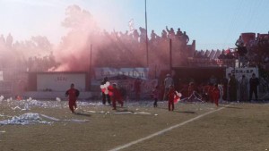 El "Globo" vivió su fiesta en Tancacha (foto de Abraham Michref).