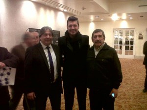 Beltrame con Tinelli