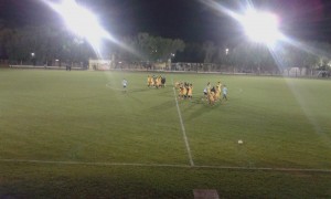 La reserva "palomera" se despidió goleando al campeón.