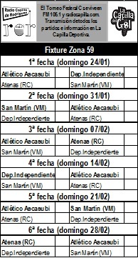 Fixture Federal C Zona 59