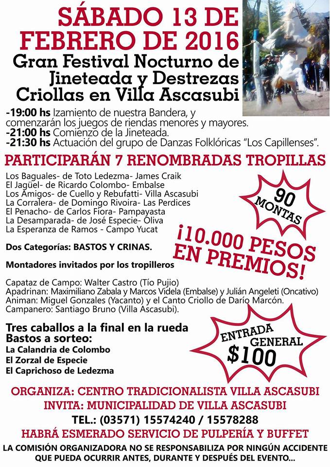 Aquí el programa completo