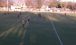 Ezequiel Fernández puso todo su empeño y se animó a atacar.