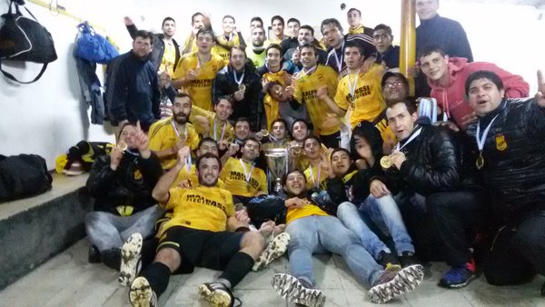 Festejo en el vestuario