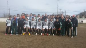 La selección LIF, campeona del torneo.