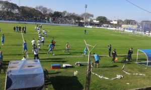 Ingreso "pirata" a la cancha.