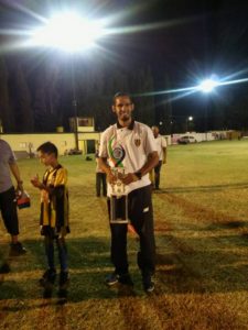 Alexis Bollea con Copa