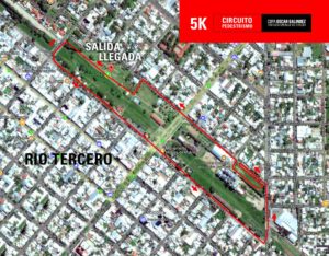 Mapa pedestrismo