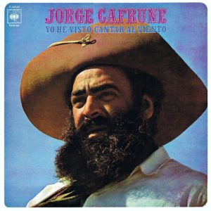 Jorge Cafrune - Yo he visto cantar al viento LP CBS