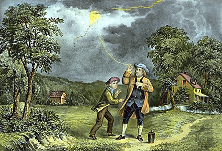 El-día-que-Benjamín-Franklin-echó-a-volar-una-cometa