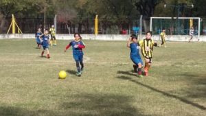 Fútbol infantil-nena UDCISA