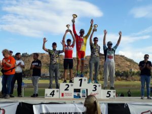 Ciclismo Gerardo Canova podio