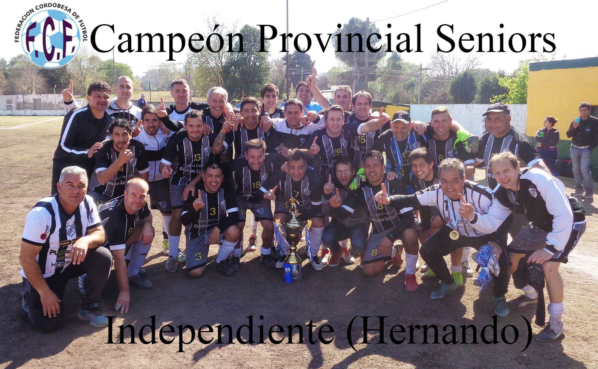 Atlético Independiente campeón seniors provincial