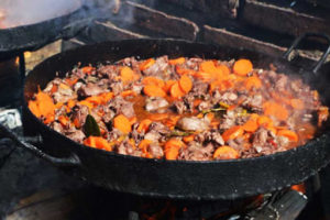 Comida al disco