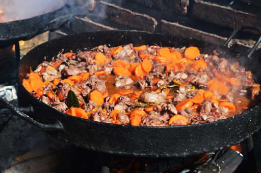 Comida al disco