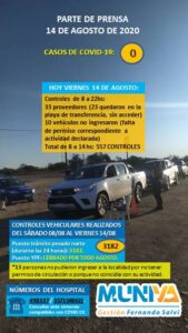 Parte de prensa diario