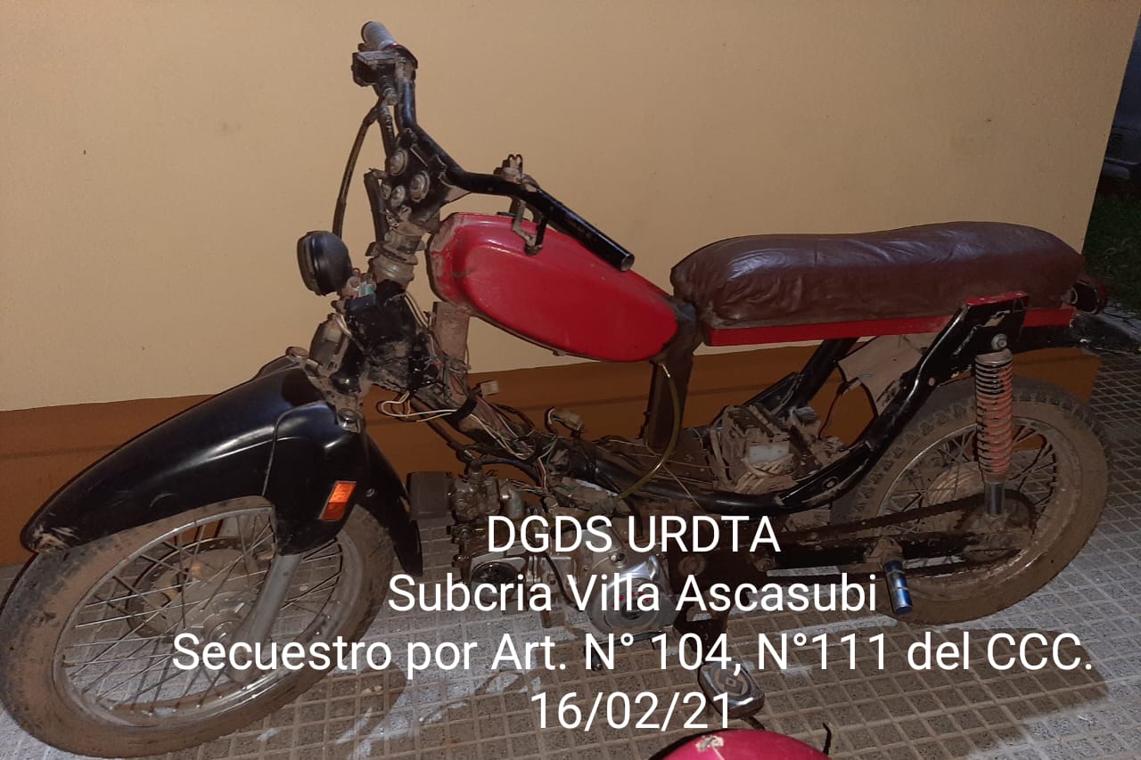 Secuestro moto