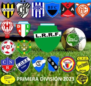 Equipos LRRF 2023 escudos