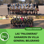 LAS “PALOMERAS” GANARON EN VILLA GENERAL BELGRANO