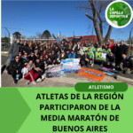 60 ATLETAS DE LA REGIÓN EN LA MEDIA MARATÓN DE BUENOS AIRES QUE TERMINÓ CON RÉCORD MUNDIAL