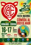 HERNANDO VIVIRÁ LA FIESTA NACIONAL DE LA COMIDA AL DISCO DE ARADO ESTE 16 Y 17 DE AGOSTO