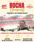 EL “BOCHA” HOURIET LLEGA A HERNANDO PARA UNA CHARLA GRATUITA